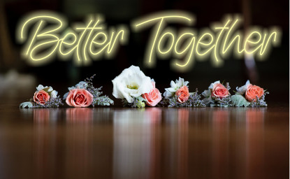 Better Together Neon Sign, Wedding Decor Neon Sign, Romantic Neon Sign, Love Neon Sign, Romantic Neon Sign For Couples, Engagement Neon Sign