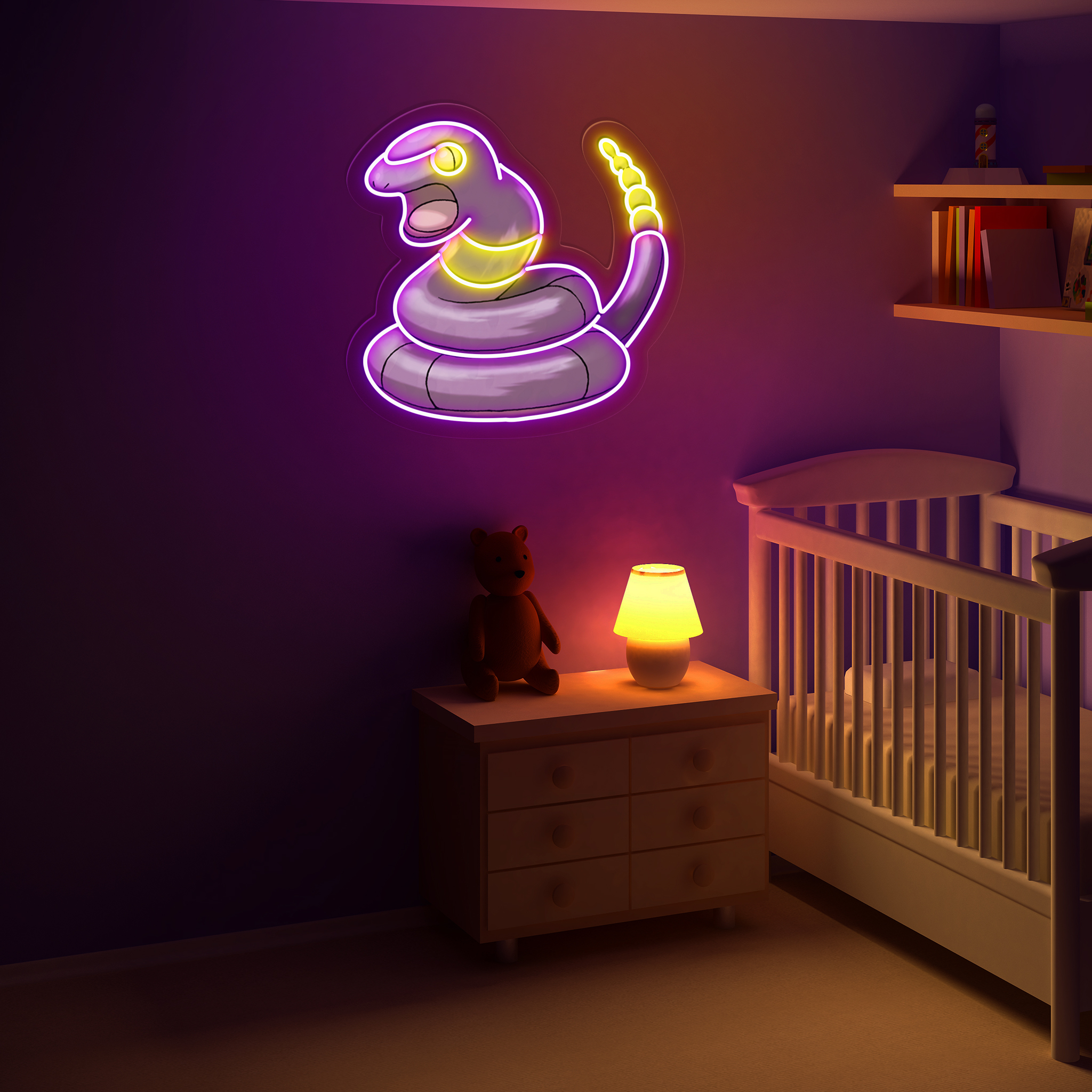 Pokemon Ekans UV Signs