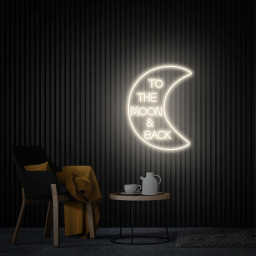 To the Moon and Back Neon Sign, To the Moon Neon Light, Custom Wedding Neon Sign, Wedding Engagement Backdrop Led Light, Bedroom Neon sign