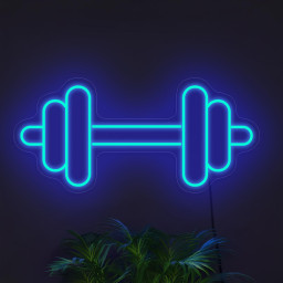 Dumbbell Neon Sign, Gym Neon Sign, Gym Led Sign, Dumbbell Led Sign, Fitness Neon Sign, Workout Neon Sign, Dumbbell Art Decor, Gym Art Decor