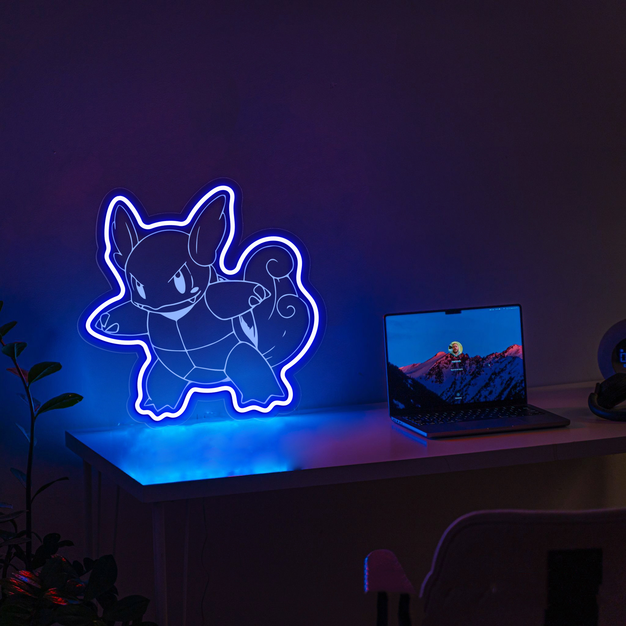 Wartortle Pokemon Laser Signs
