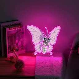 Pokemon Venomoth UV Signs