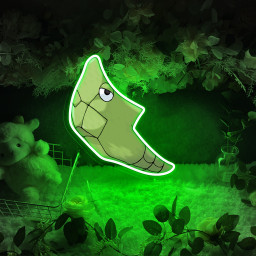 Metapod UV Signs Pokemon Wall Art