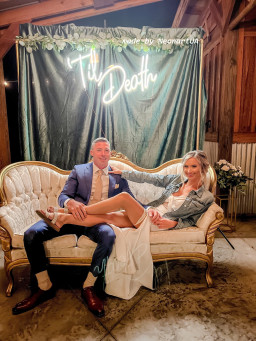 Til Death Neon Sign, Til Death For Wedding, Til Death For Home Decor, Custom Til Death Neon Sign, Personalized Til Death Neon Sign