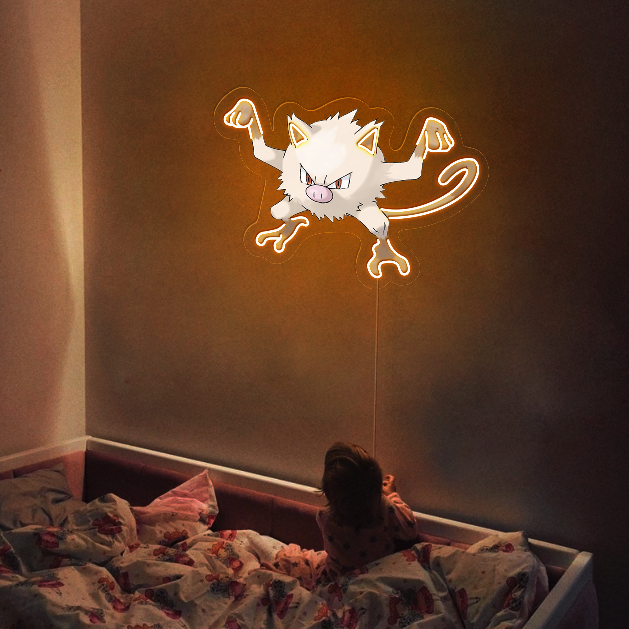 Pokemon Mankey UV Signs