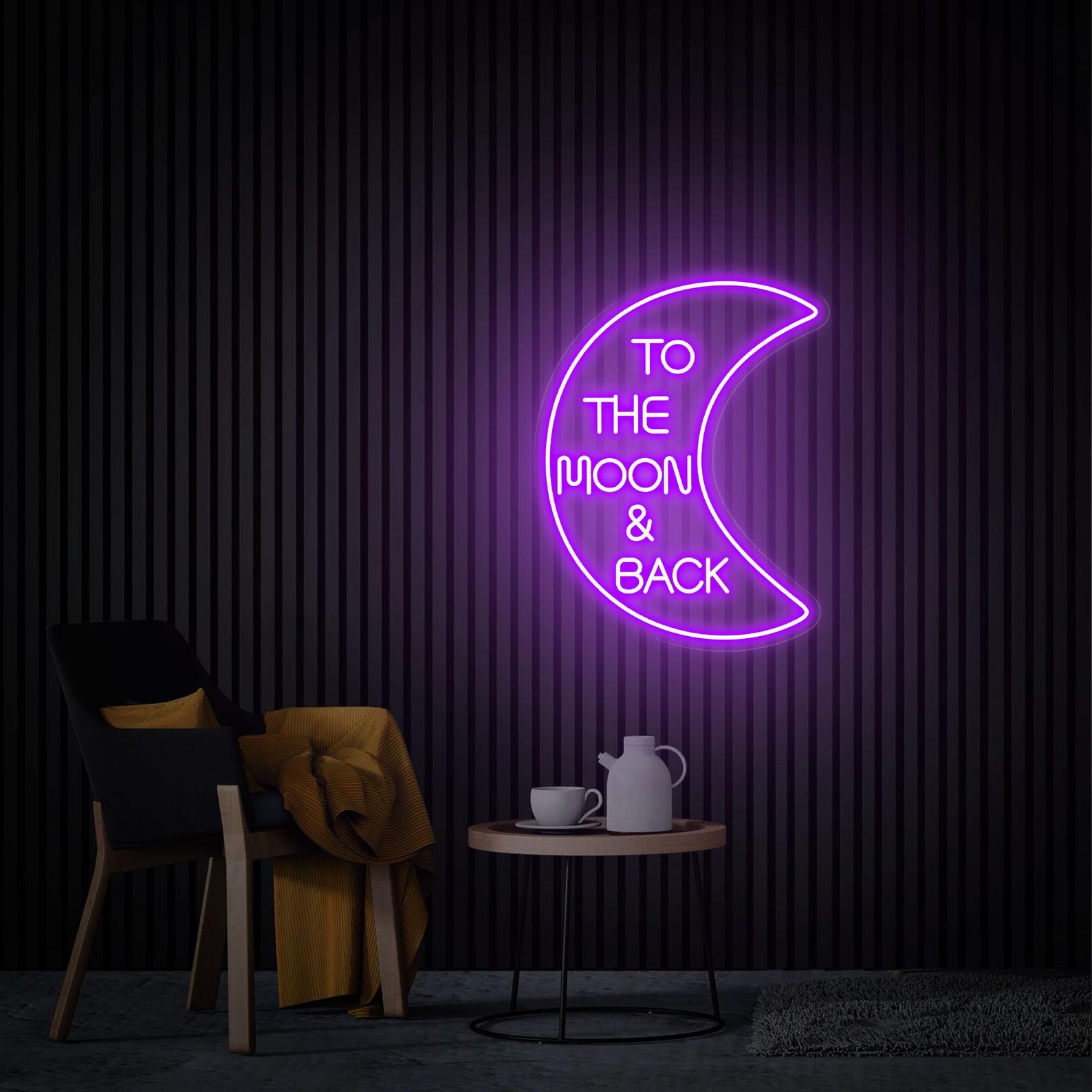 To the Moon and Back Neon Sign, To the Moon Neon Light, Custom Wedding Neon Sign, Wedding Engagement Backdrop Led Light, Bedroom Neon sign