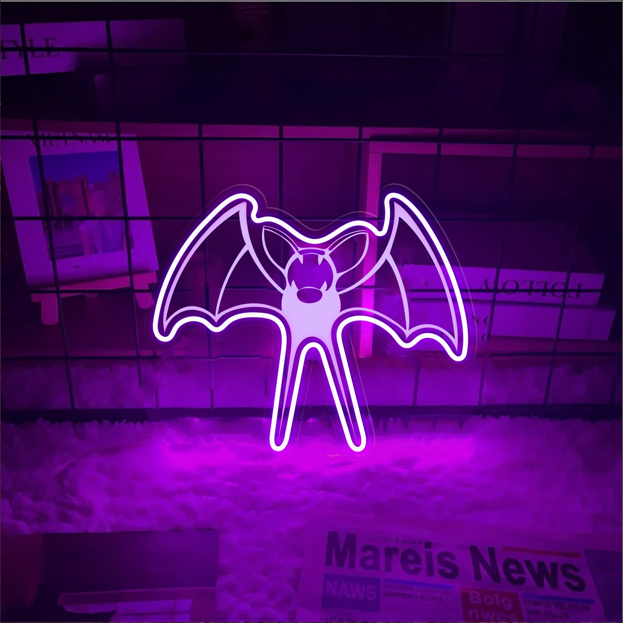 Pokemon Zubat Laser Signs