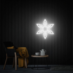 Snowflake Neon Sign Snowflake Neon Wall Art Christmas Led Light Sign Custom Neon Sign Christmas Party Decor Home Party Neon Bar Sign Gifts