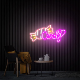 Candy Neon Sign, Candy Shop Decor, Custom Neon Sign, Candy Bar Decor, Business Opening Gift, Candy Sign Wall Art for Storefront