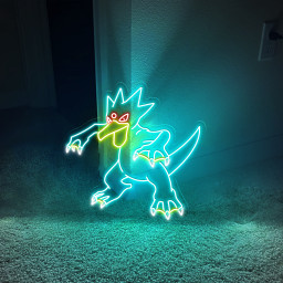 Pokemon Golduck Neon Signs