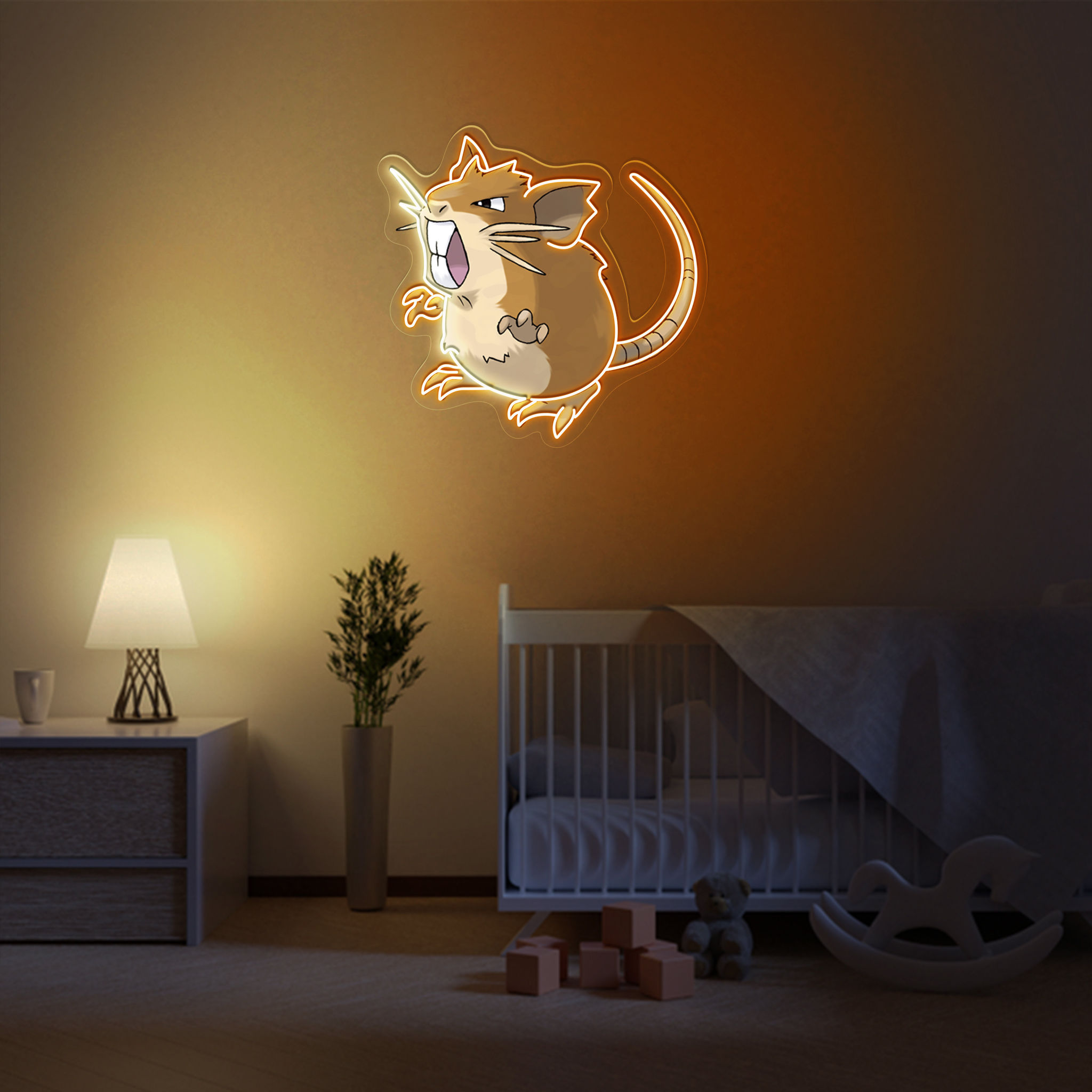 Pokemon Raticate UV Signs