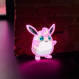 Pokemon Wigglytuff UV Signs