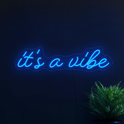 It's A Vibe Neon Sign, Its A Vibe Led Sign, Party Neon Sign, Positive Neon, Wedding Neon Sign, Neon Sign Wall Decor, Vibe Wall Art Decor