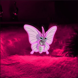 Pokemon Venomoth UV Signs