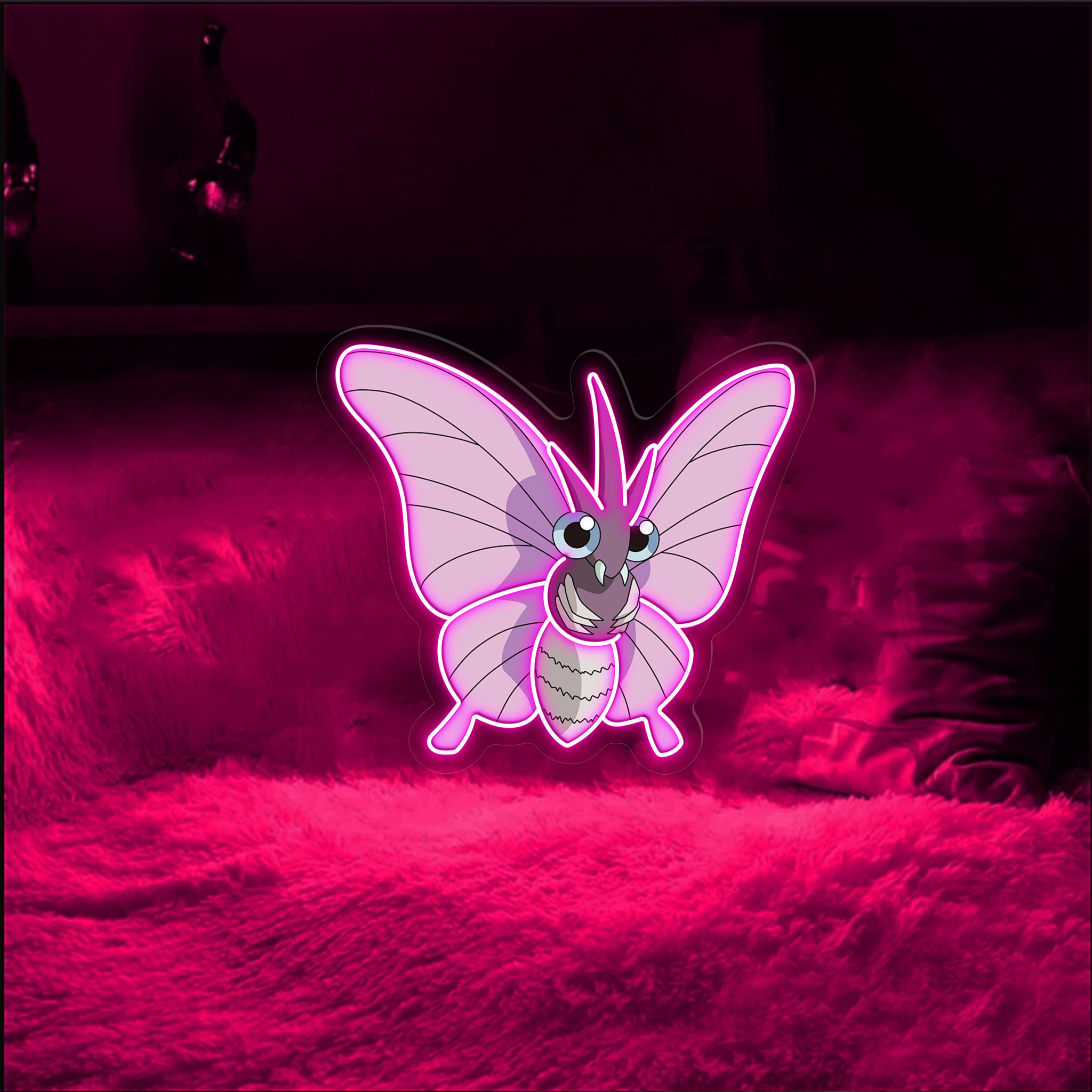 Pokemon Venomoth UV Signs