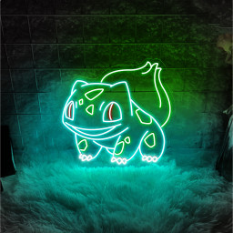 Bulbasaur Pokemon Neon Signs