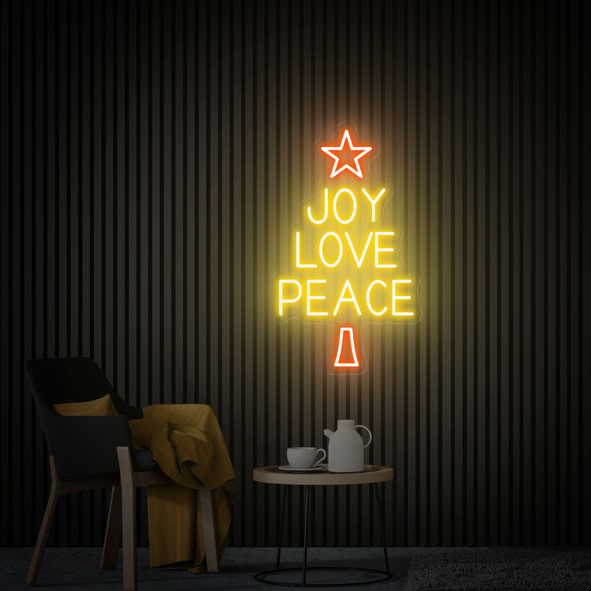 Joy Love Peace Neon Sign, Neon Wall Art, Joy Love Peace Led Sign, Christmas Led Sign, Custom Neon Sign, Christmas Decor, Bedroom Neon Signs