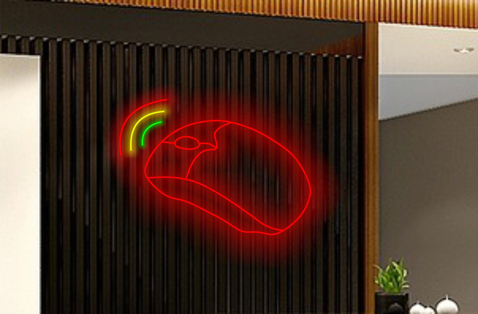 Computer Mouse Neon Sign, Gaming Mouse Neon Light, Led Mouse Sign, Computer Accessories Neon Sign, Glowing Mouse Decoration