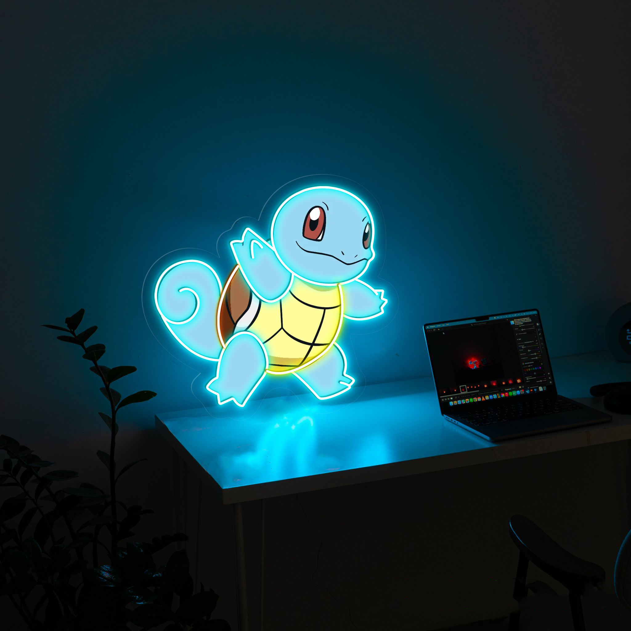 Pokemon Squirtle UV Signs