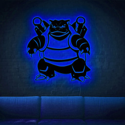 Pokemon Blastoise Metal Signs