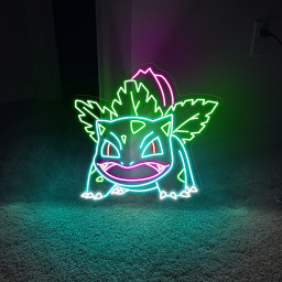 Pokemon Ivysaur Neon Led Sign