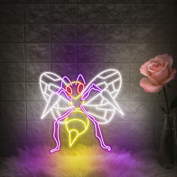 Beedrill Neon Signs Pokemon Wall Art