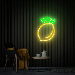 Lemon Neon Sign, Fruit Lemon Led Sign, Lemon Neon Art, Bar Neon Sign, Custom Neon Sign Home Lemon Decor Restaurant Led Sign Fruits Neon Sign
