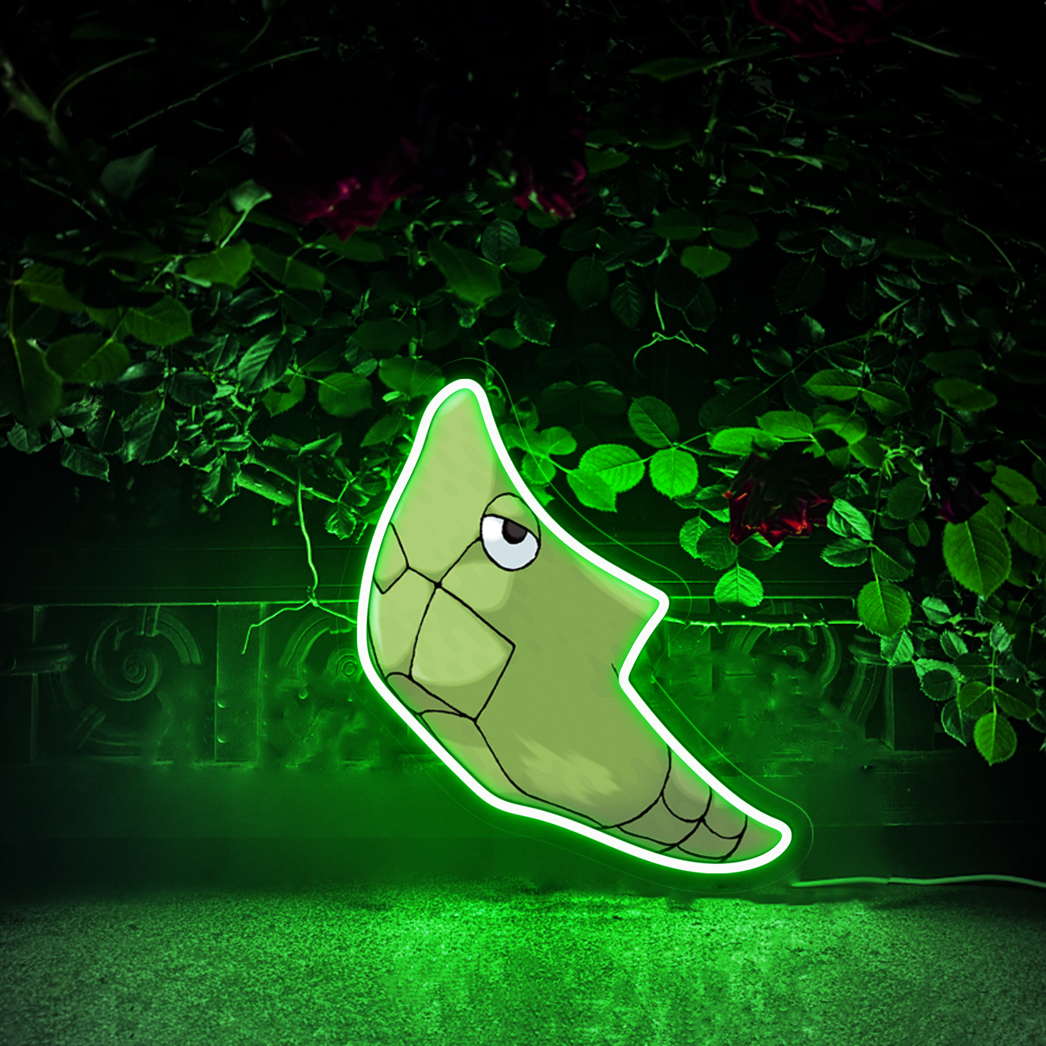 Metapod UV Signs Pokemon Wall Art