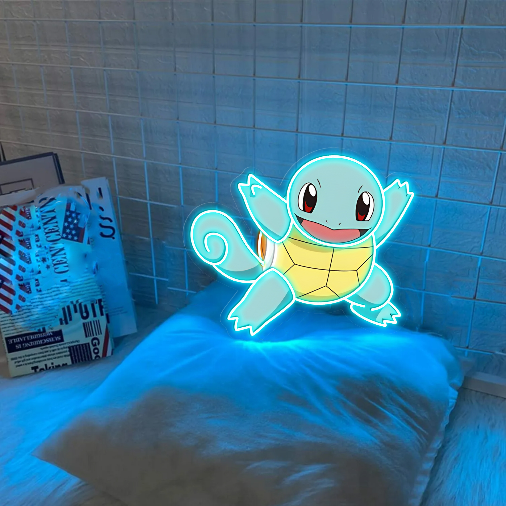 Squirtle Pokemon UV Signs