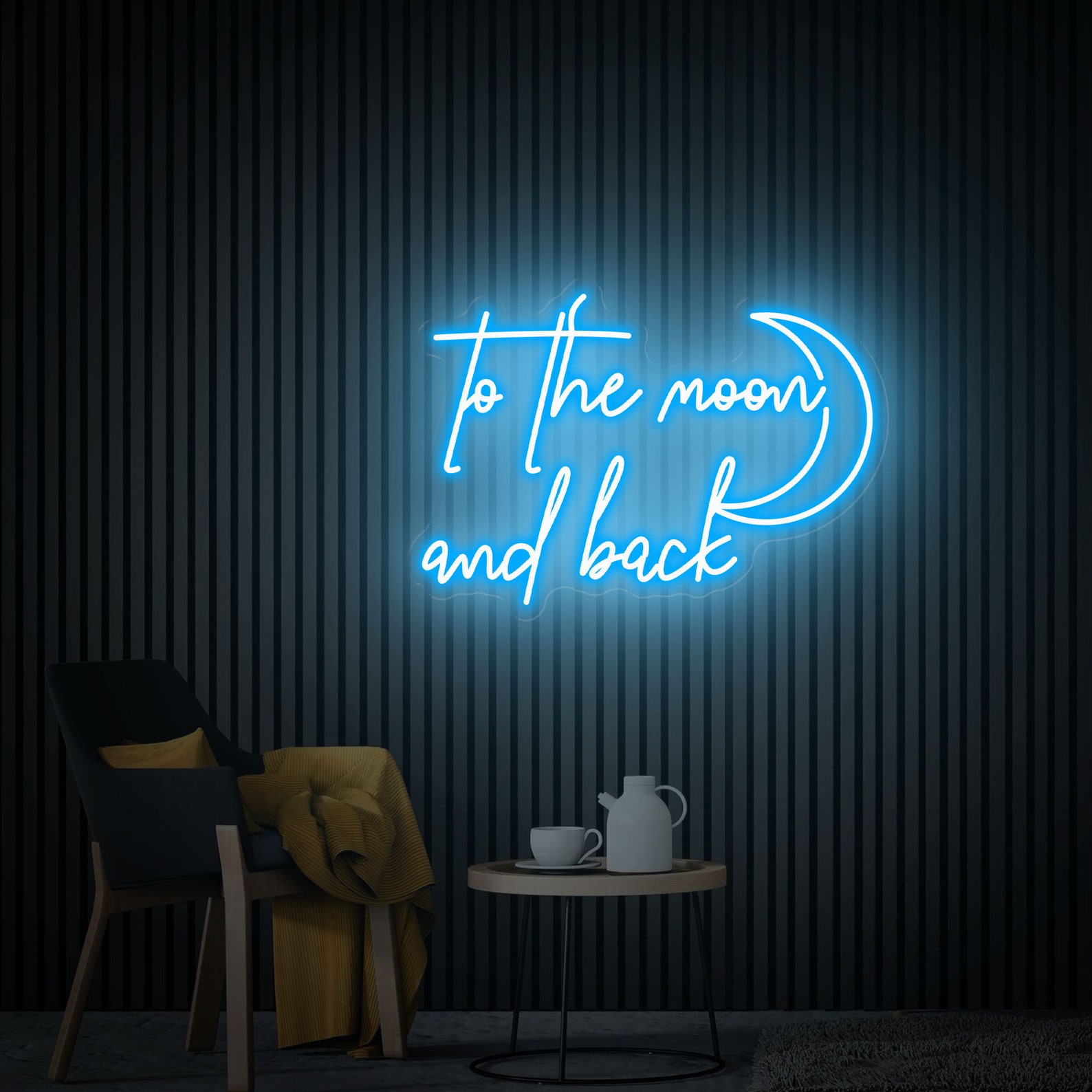 To The Moon and Back Neon Sign, Neon Wedding Sign, Custom Led Neon Sign, Wedding Engagement Party Decor, Bedroom Neon Sign, Wedding Gifts