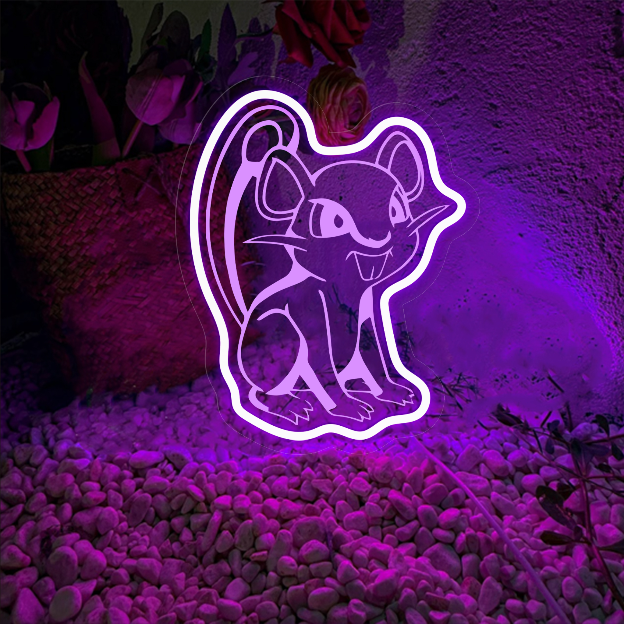 Pokemon Rattata Laser Signs