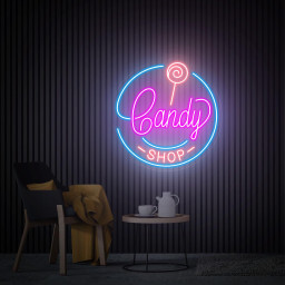 Candy Shop Neon Sign, Candy Store Decor, Custom Neon Sign, Candy Bar Decor, Business Opening Gift, Candy Sign Wall Art for Storefront