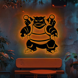Pokemon Blastoise Metal Signs