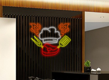 Bbq Neon Sign, Barbecue Neon Sign, Neon Barbecue Sign, Barbecue Restaurant Sign, Neon Grill Sign, Neon Bbq Light, Barbecue Signage, Wall Art