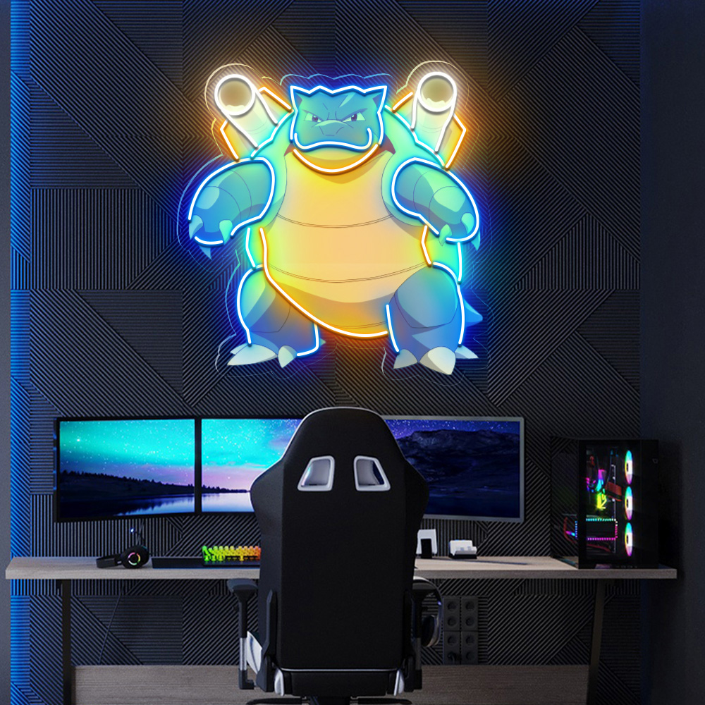 Pokemon Blastoise UV Signs