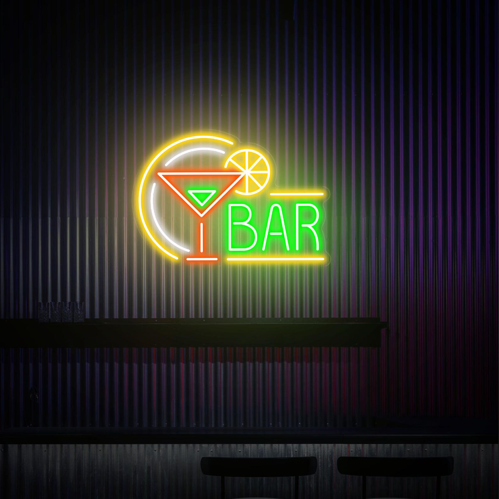 Bar Neon Sign, Cocktail Bar Sign, Cocktail Party Wall Decor, Custom Neon Sign for Bar, Home Bar Decor, Bar Open Led Sign, New Business Gifts