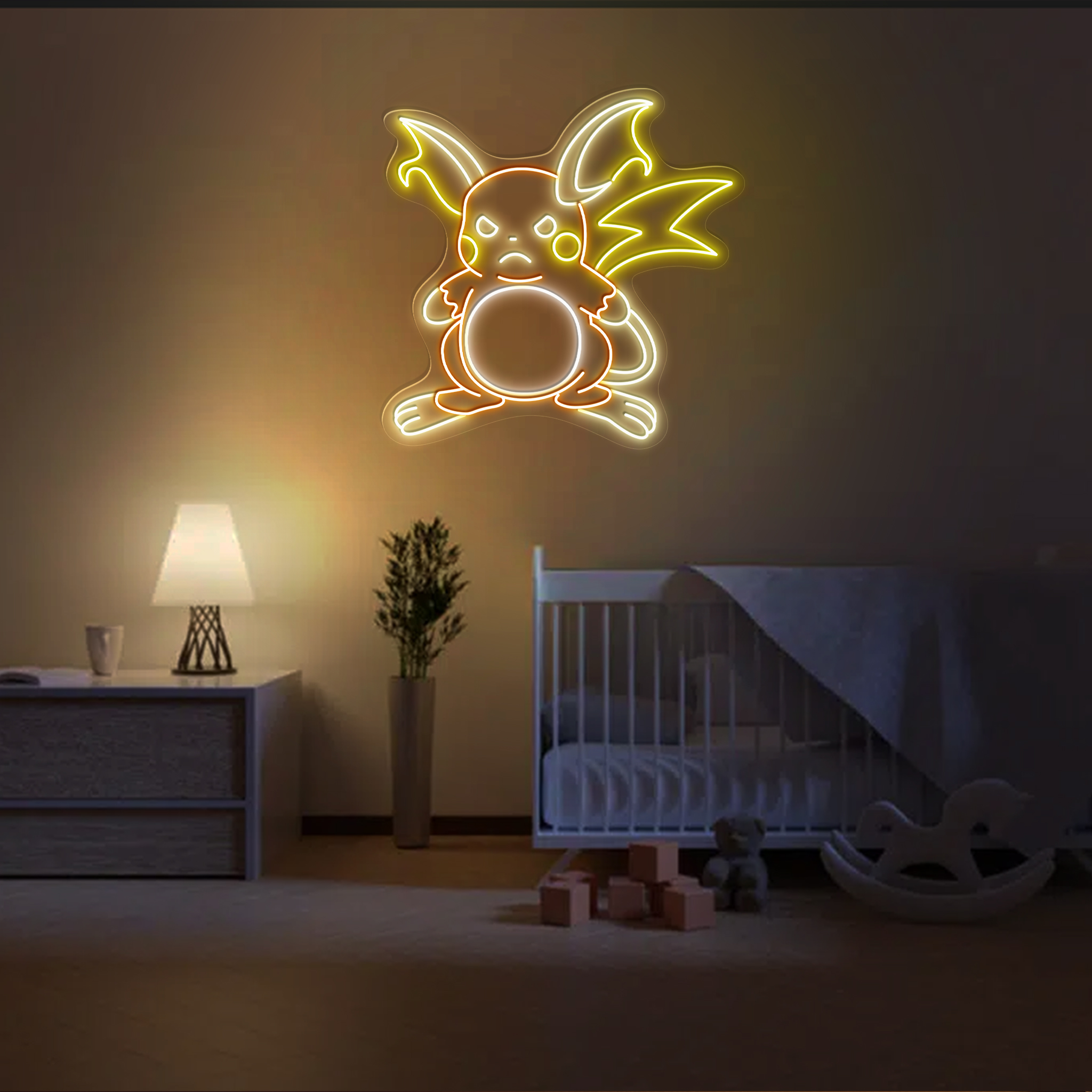 Pokemon Raichu Neon Signs