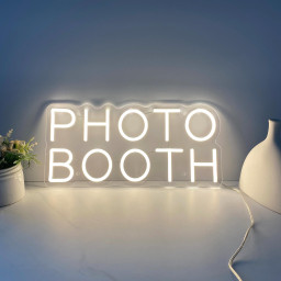 Photobooth Neon Sign, Photo Studio Sign, Custom Led Neon Light Sign, Cusotm Neon Logo, Photo Booth Decor, Open Sign Office Reception Sign