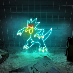 Pokemon Golduck Neon Signs