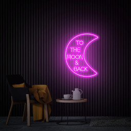 To the Moon and Back Neon Sign, To the Moon Neon Light, Custom Wedding Neon Sign, Wedding Engagement Backdrop Led Light, Bedroom Neon sign