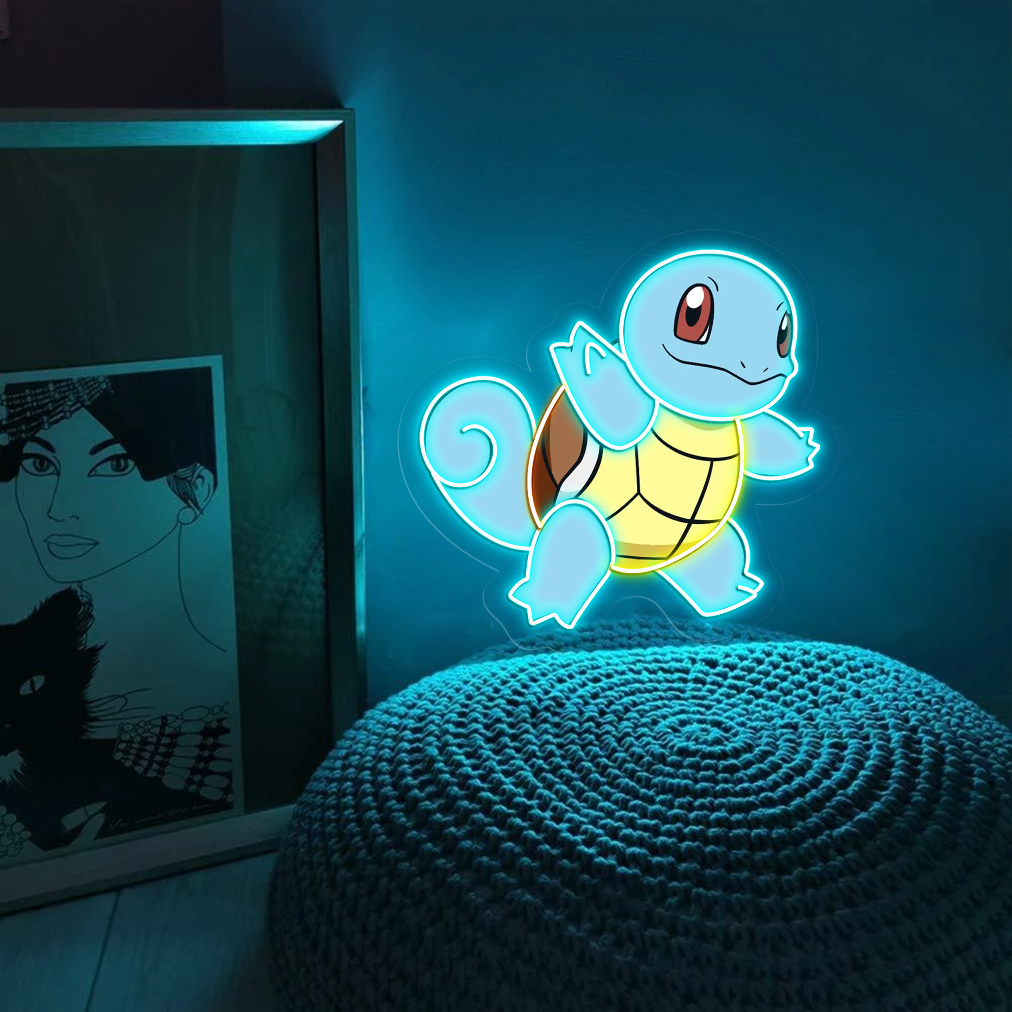 Pokemon Squirtle UV Signs