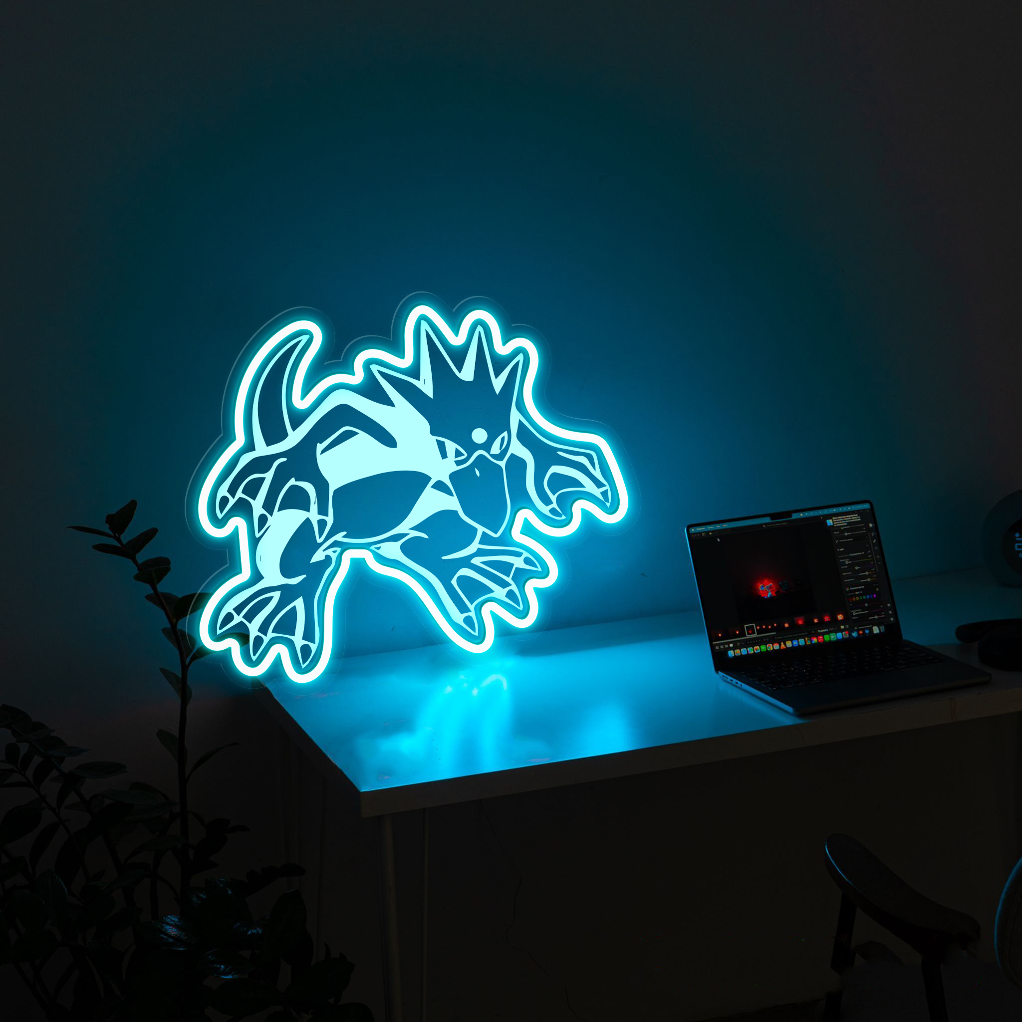 Golduck Pokemon Laser Signs