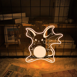 Pokemon Raichu Laser Signs