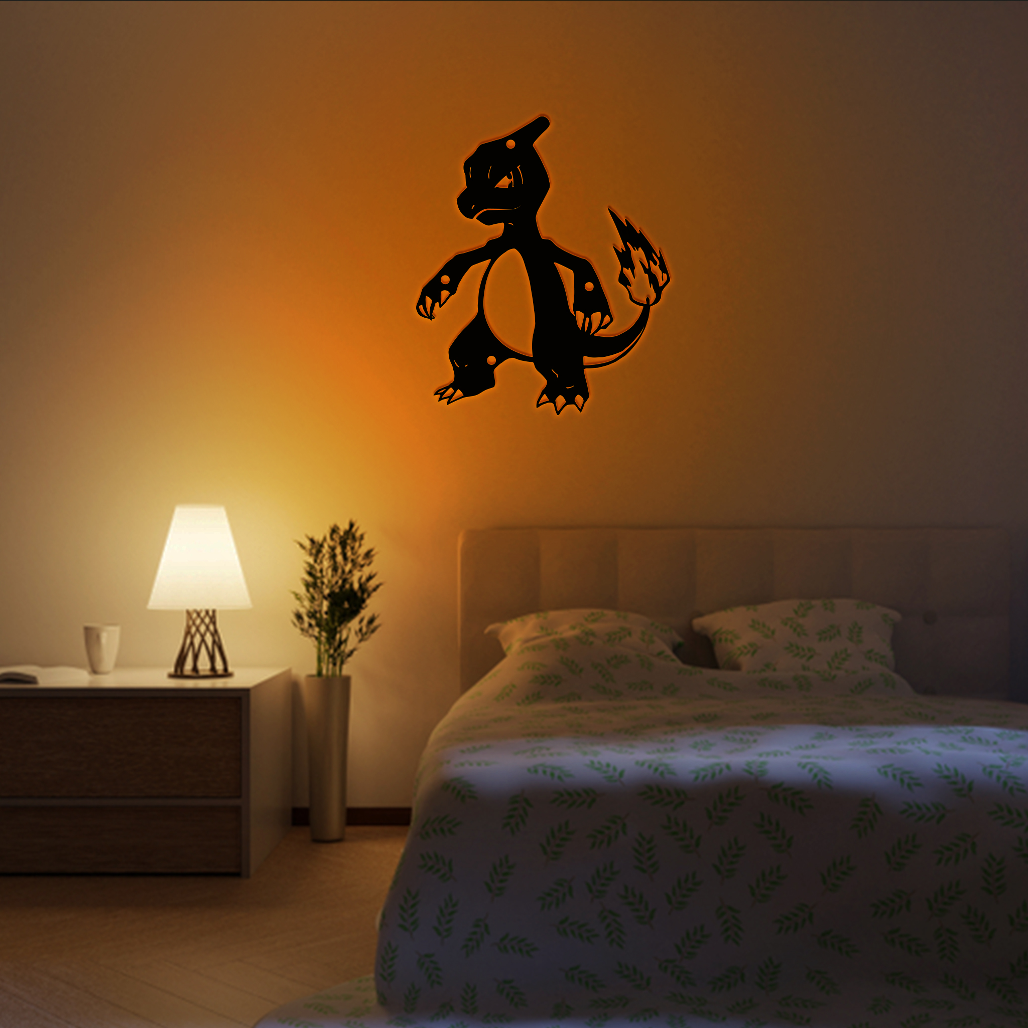 Pokemon Charmeleon Metal Signs