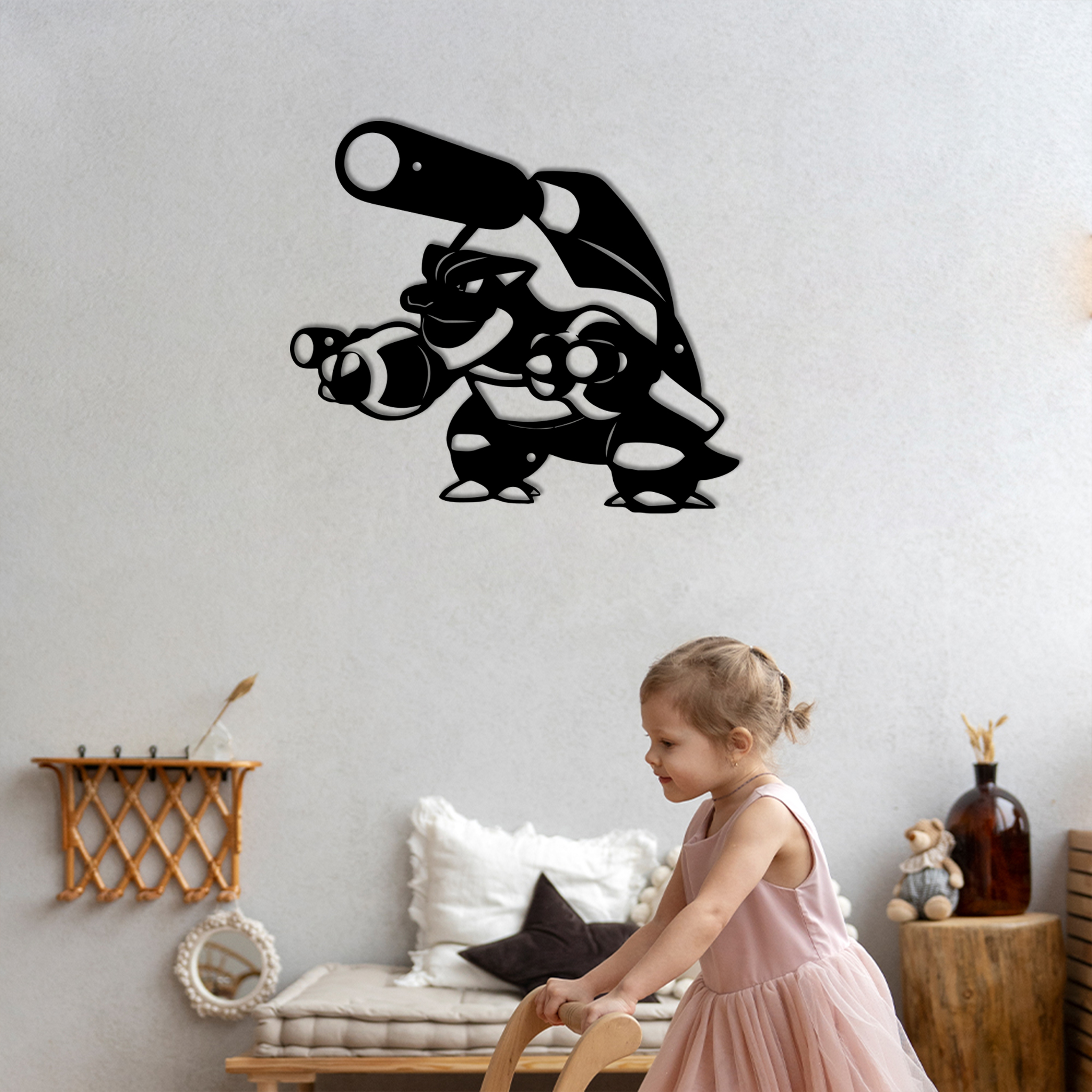 Blastoise Metal Signs Pokemon Wall Art