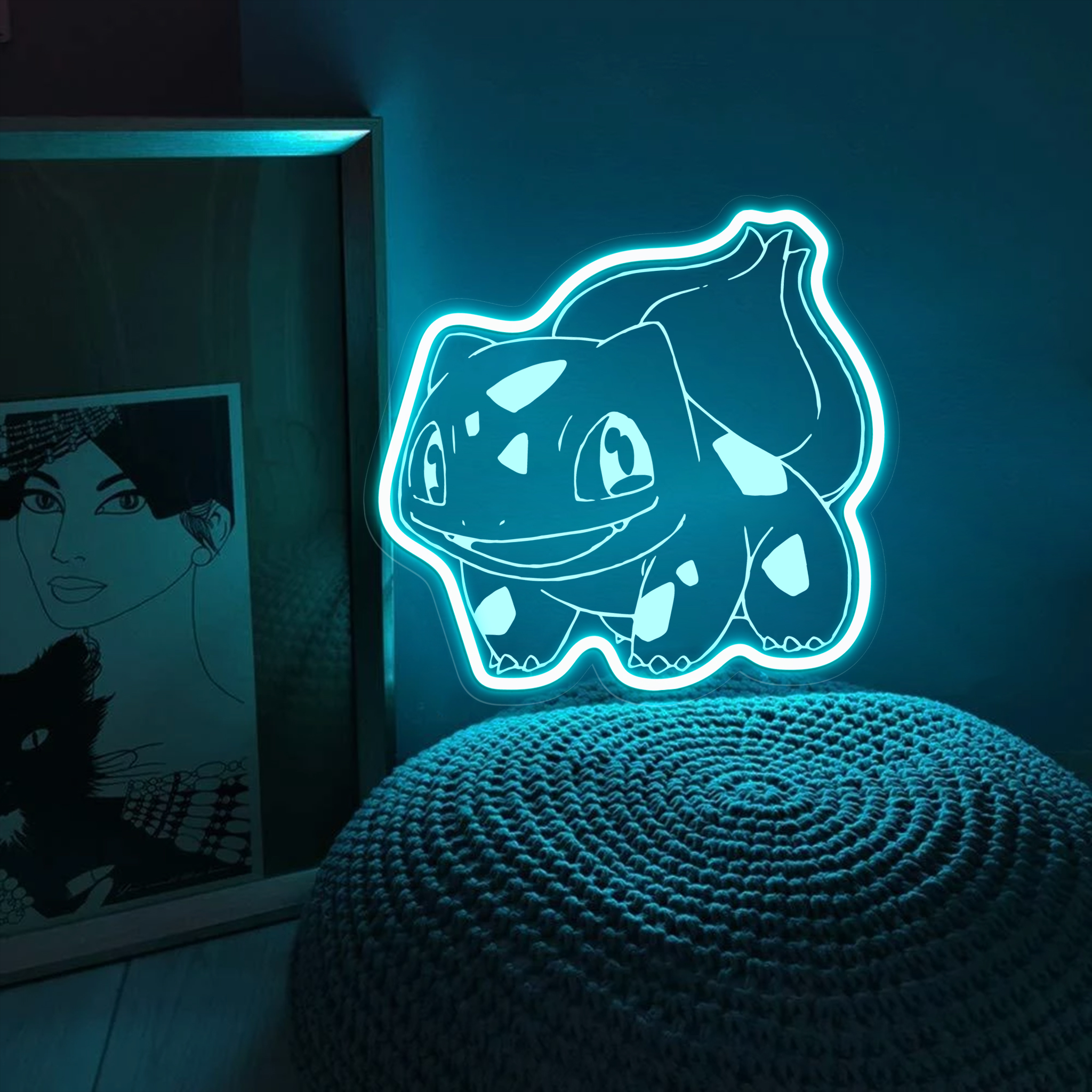 Bulbasaur Pokemon Laser Signs