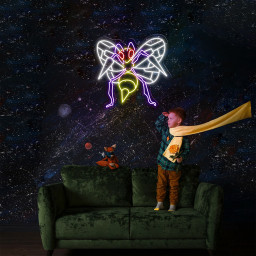Beedrill Neon Signs Pokemon Wall Art