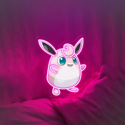 Pokemon Wigglytuff UV Signs