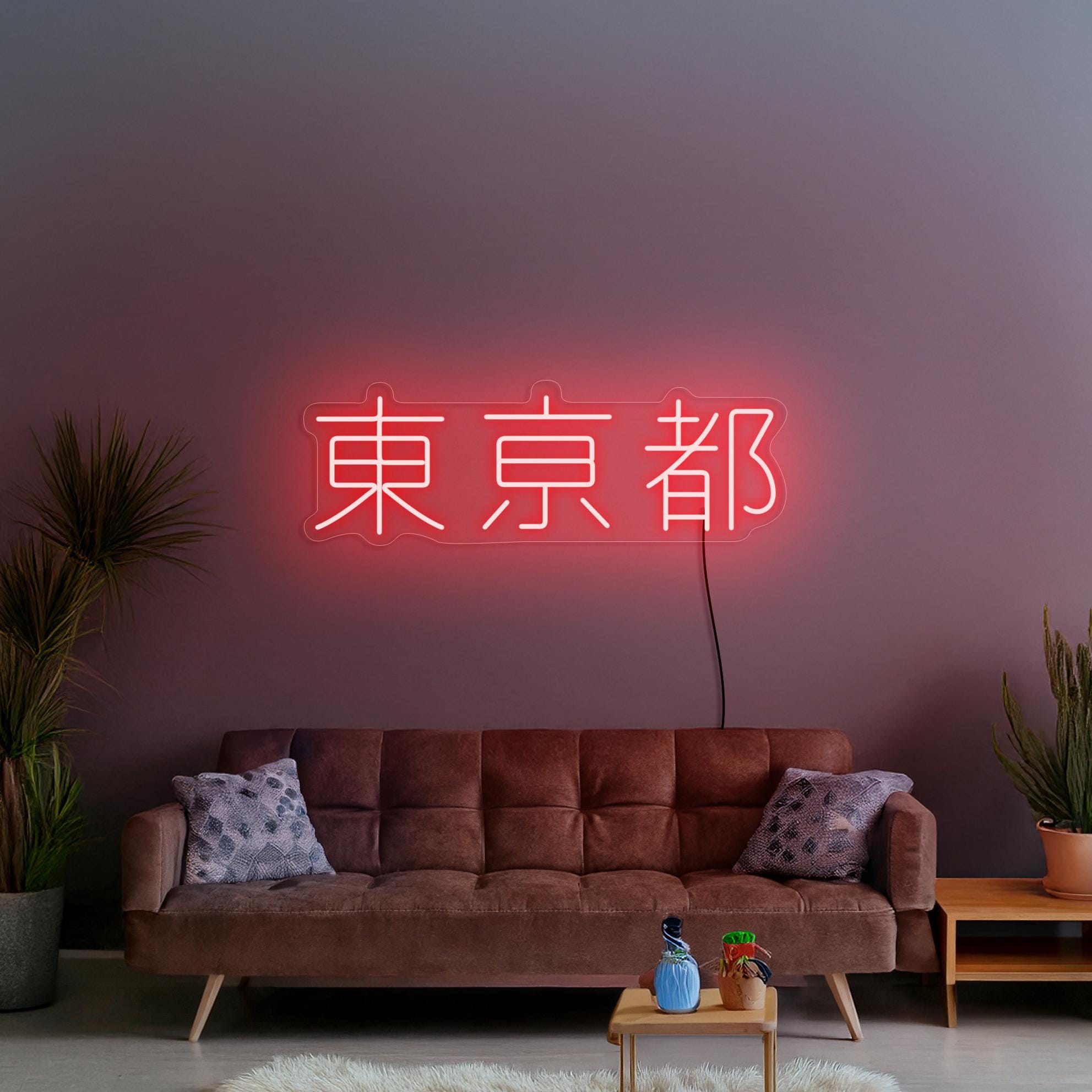 Tokyo Neon Sign, Japanese Neon Sign, Tokyo Japan Sign, Tokyo Character Sign, Asian Neon Sign, Japanese Wall Art Decor, Tokyo Wall Art Decor