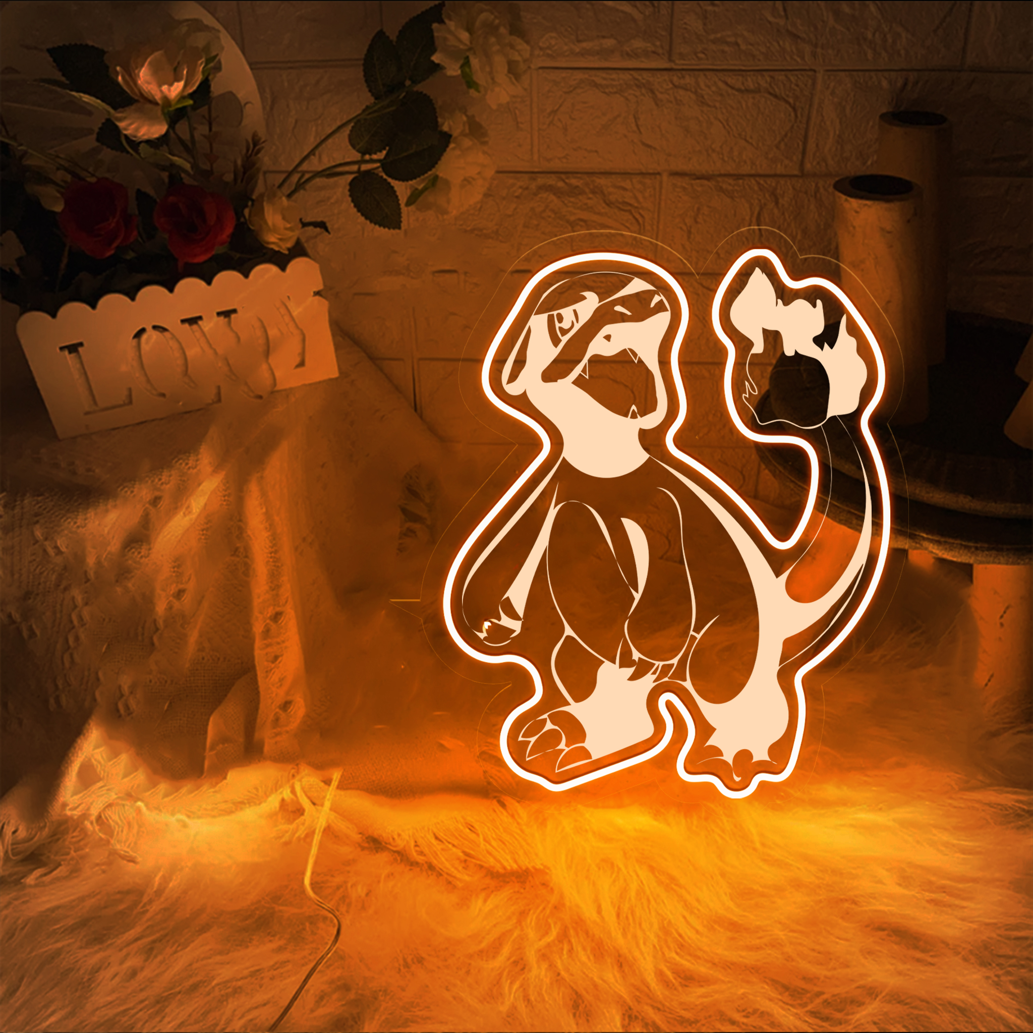 Charmeleon Pokemon Laser Signs